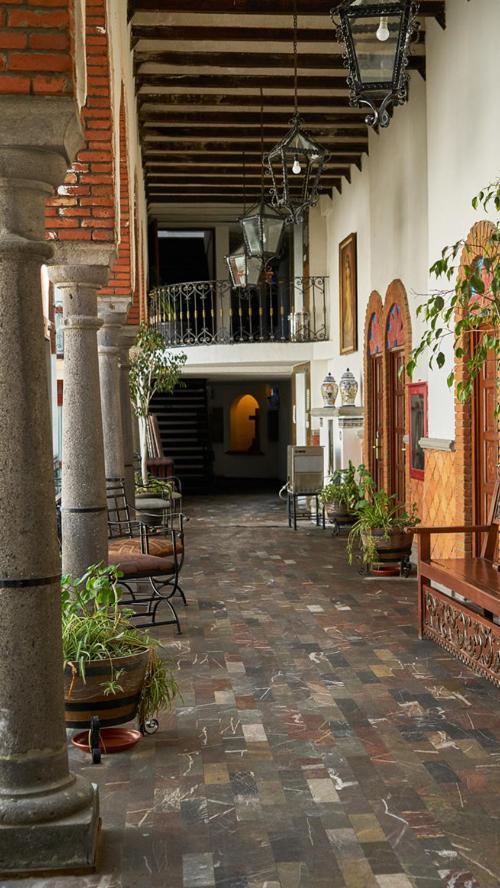 Hotel San Pedro Puebla Exterior foto